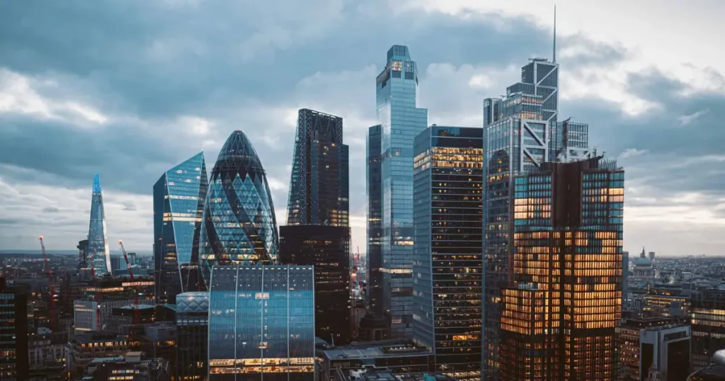 Financial buildings